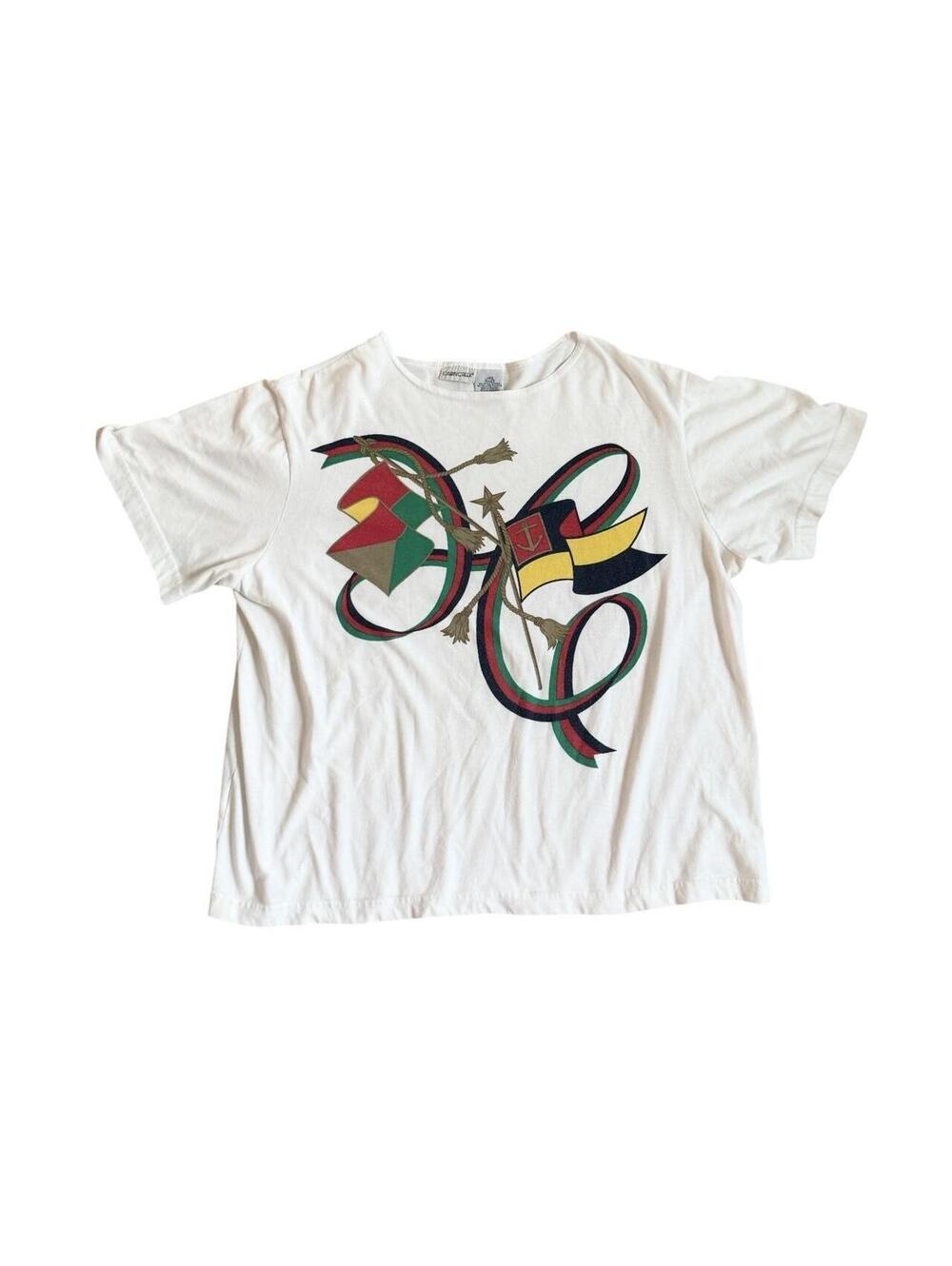 Vintage 90s Nautical Graphic Tee